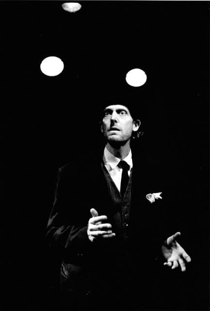 Bob Jaffe in "...and then you go on: An Anthology of the Works of Samuel Beckett". Photo: Paula Court  (Image 3)